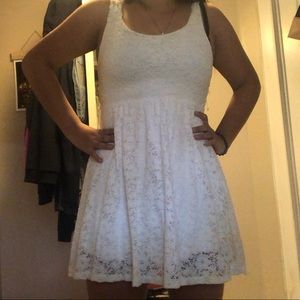 white dress